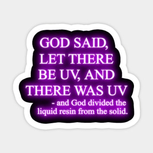 Let there be UV Sticker